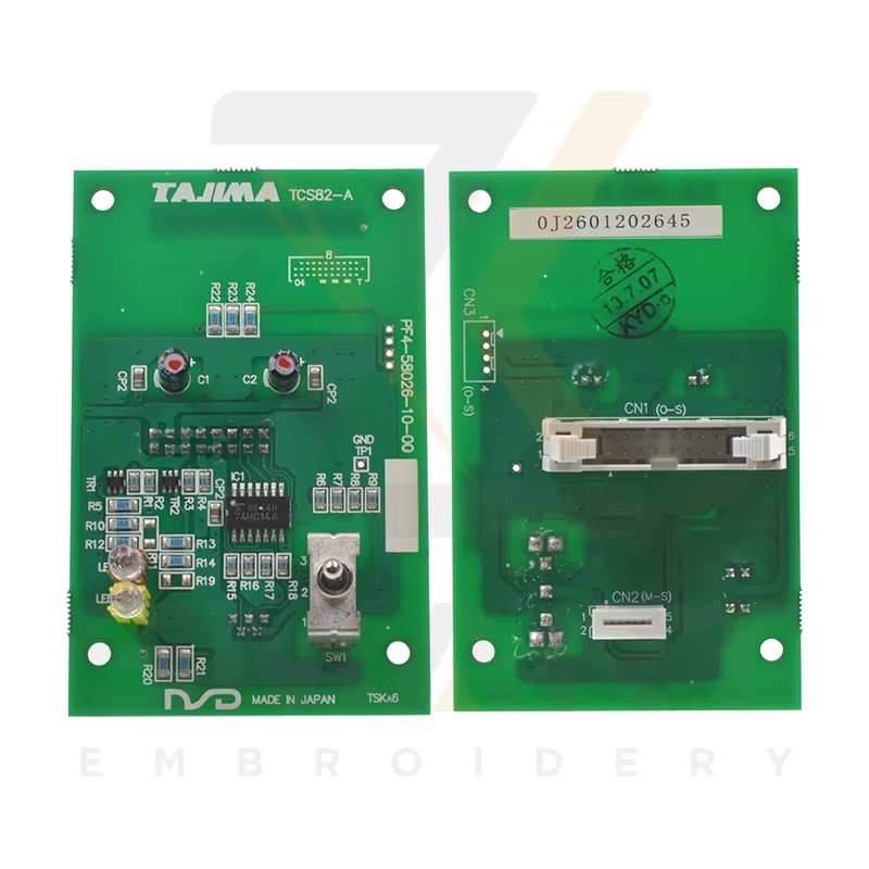 Tajima TCS82-A 0J2601301015 0J2601301012 0J2601300000 0J2601301013 FG7213000000 Card għal magna tar-rakkmu
