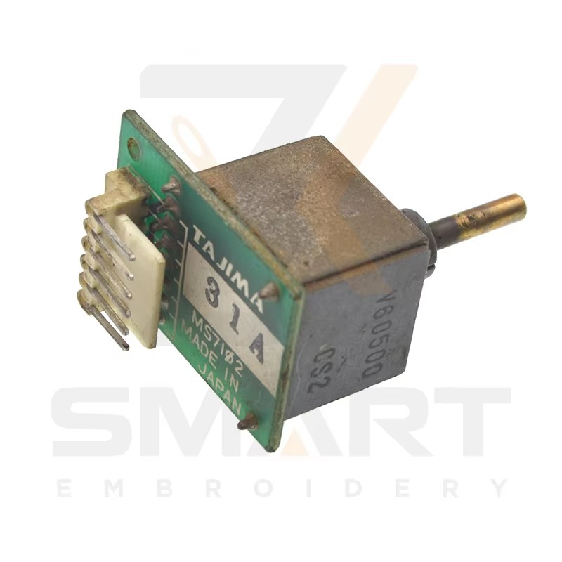 Użat Tajima Rotary Switch MS7102010000 BCM18V60500 għal TME, TMEF, TMEG, TMFD