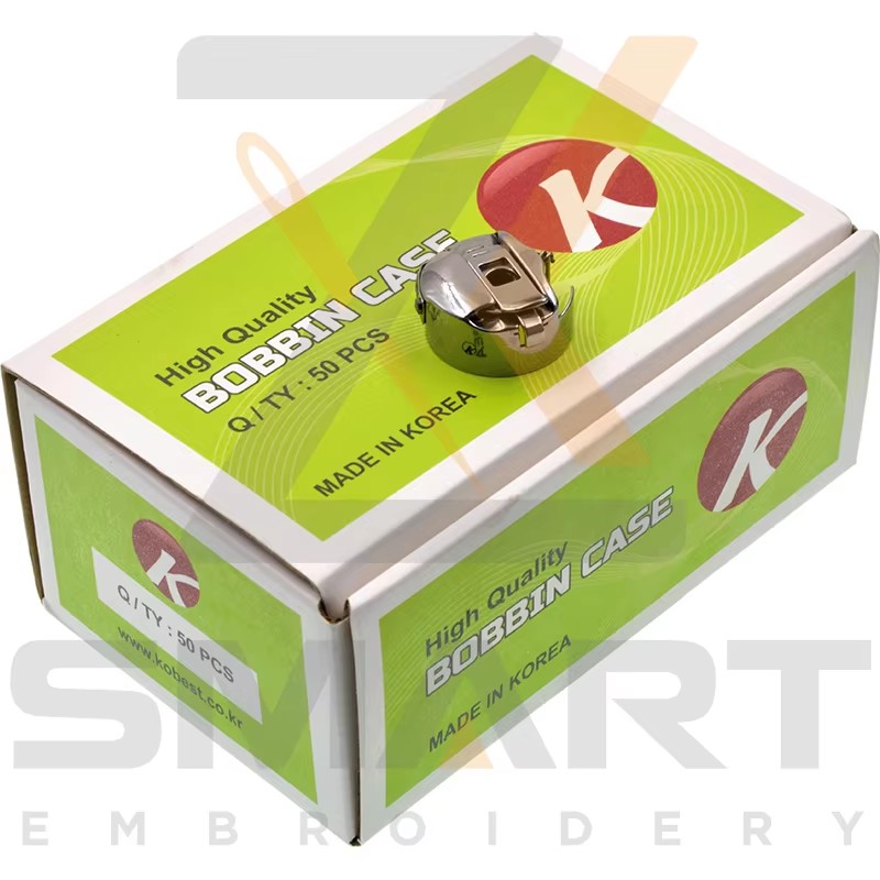 1.6 Kobest Bobbin Case għal Semi Jumbo Rotary Hook Tajima Barudan SWF PARTIJIET TAL-MAGNIJA ĊINIĊI ĊINIJIET R02KB-1.6
