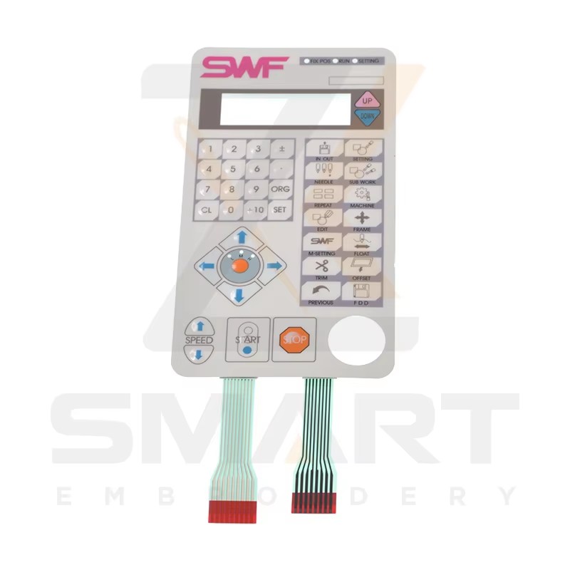 Keypad tal-iswiċċ tal-membrana GP-011823 10001ACPT1 PARTI